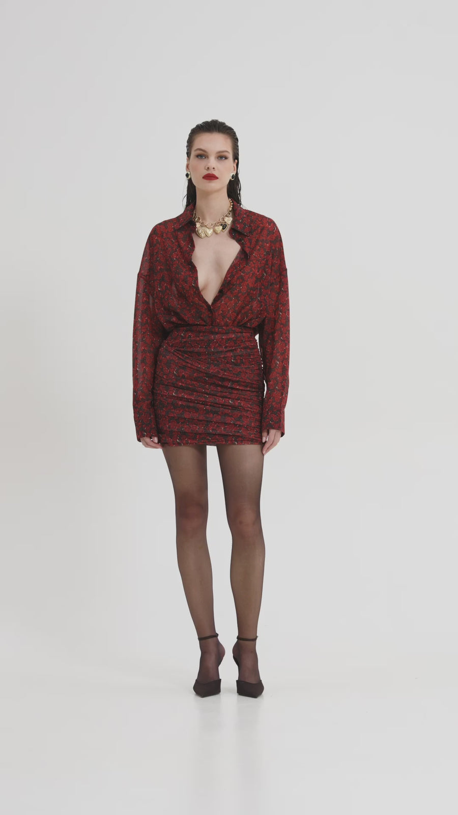 Aperol Skirt (Red)