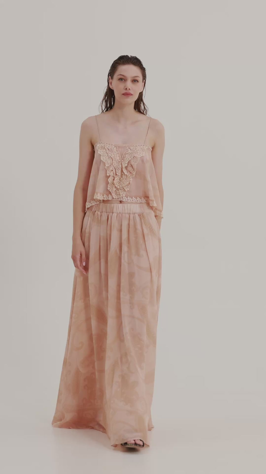 Indie Skirt (Nude pink)