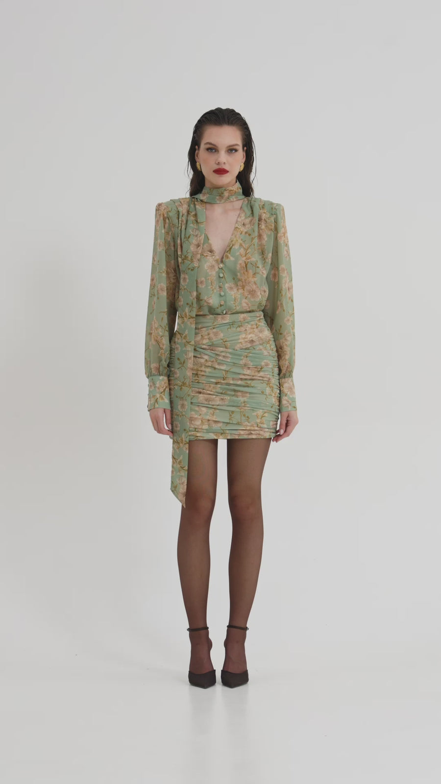 Aperol Skirt (Mint)