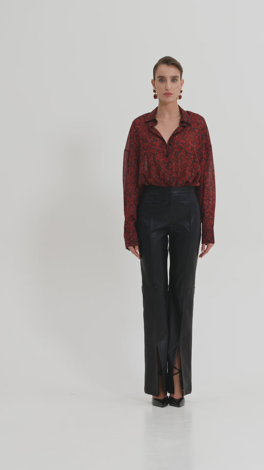 Heather Shirt (Happily Ever After Red)
