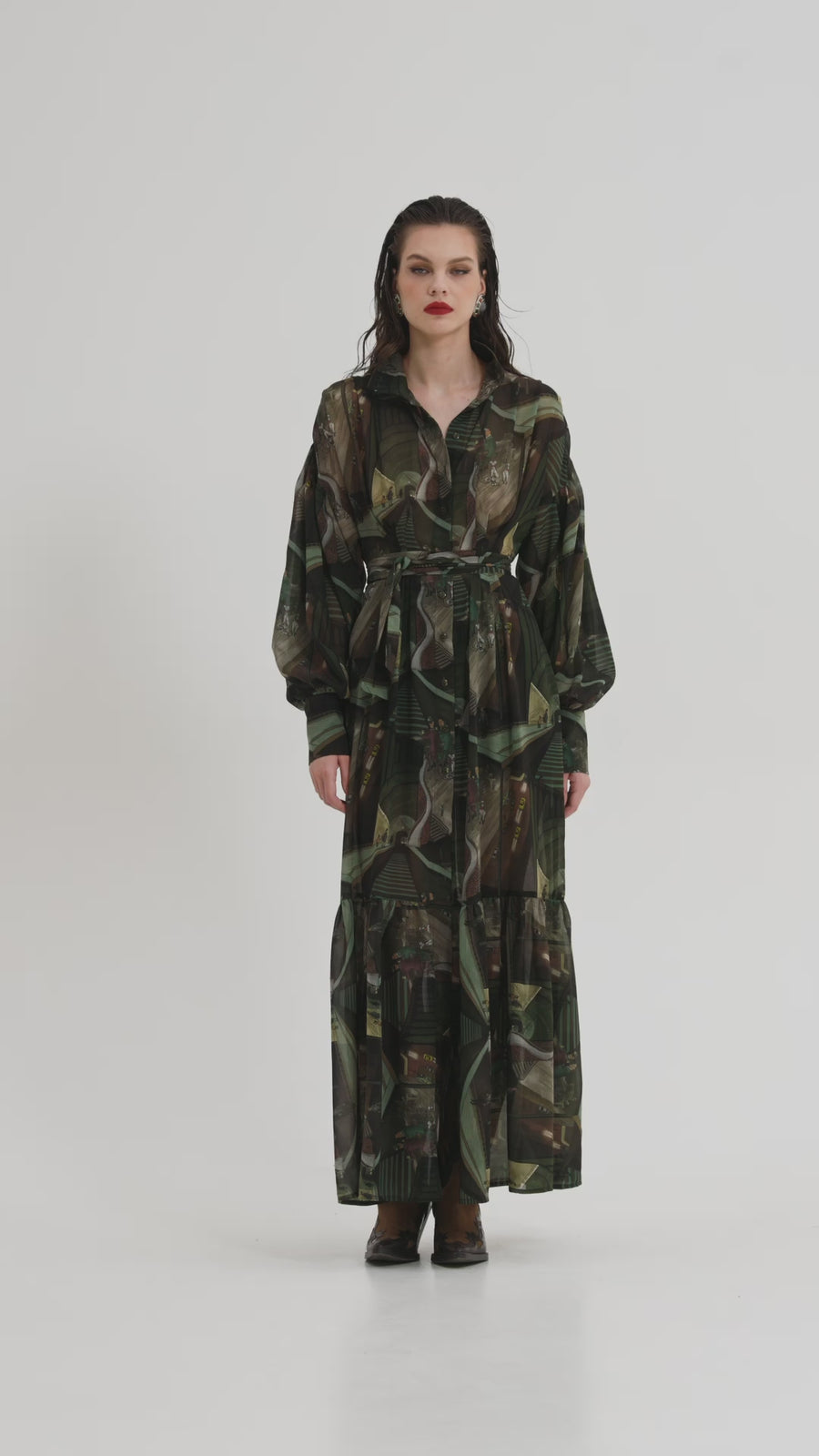 Bramble Dress (Khaki)