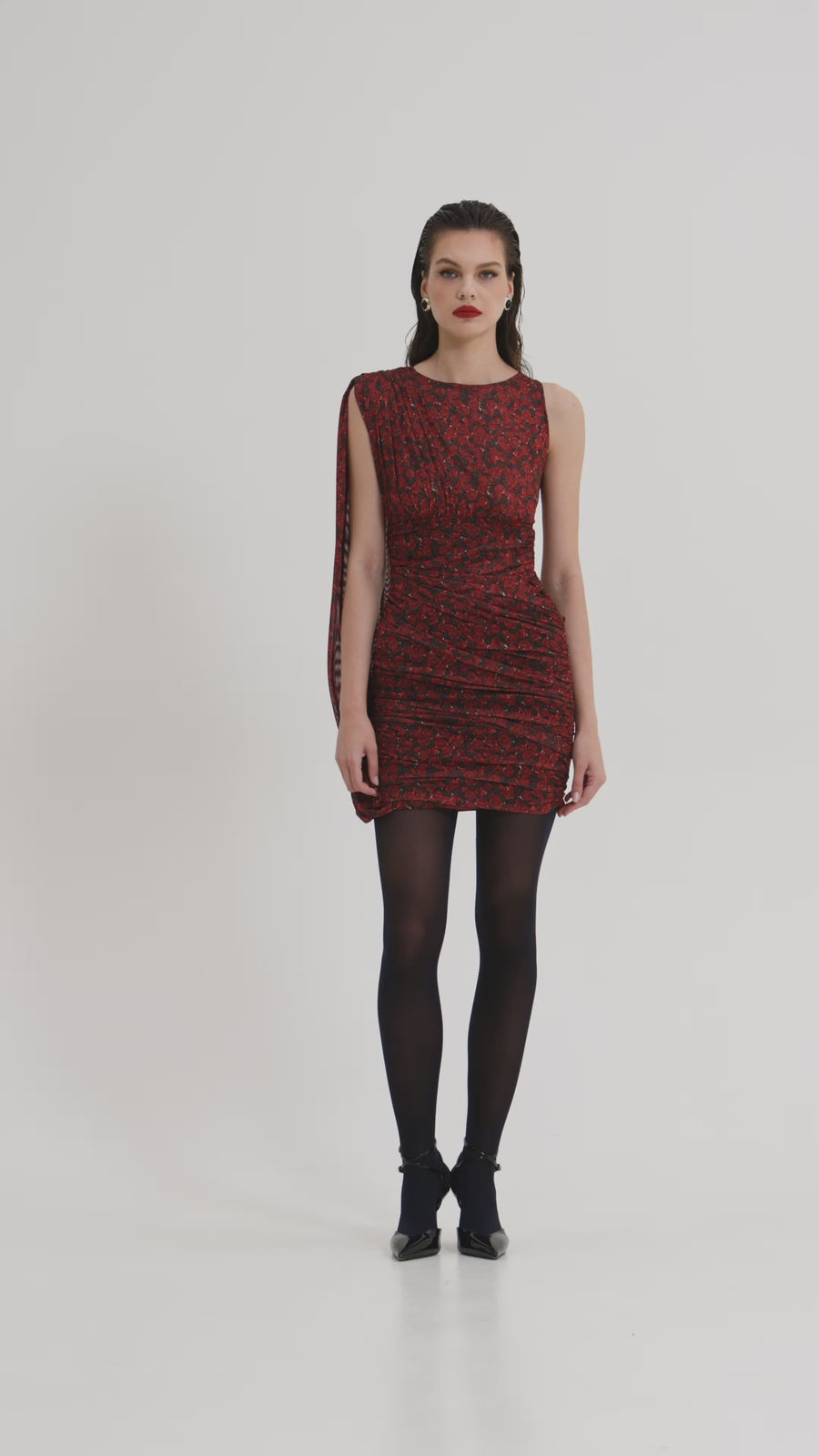 Clover Dress (Red)
