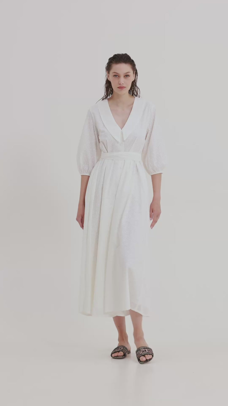 Dandelion Dress (White)