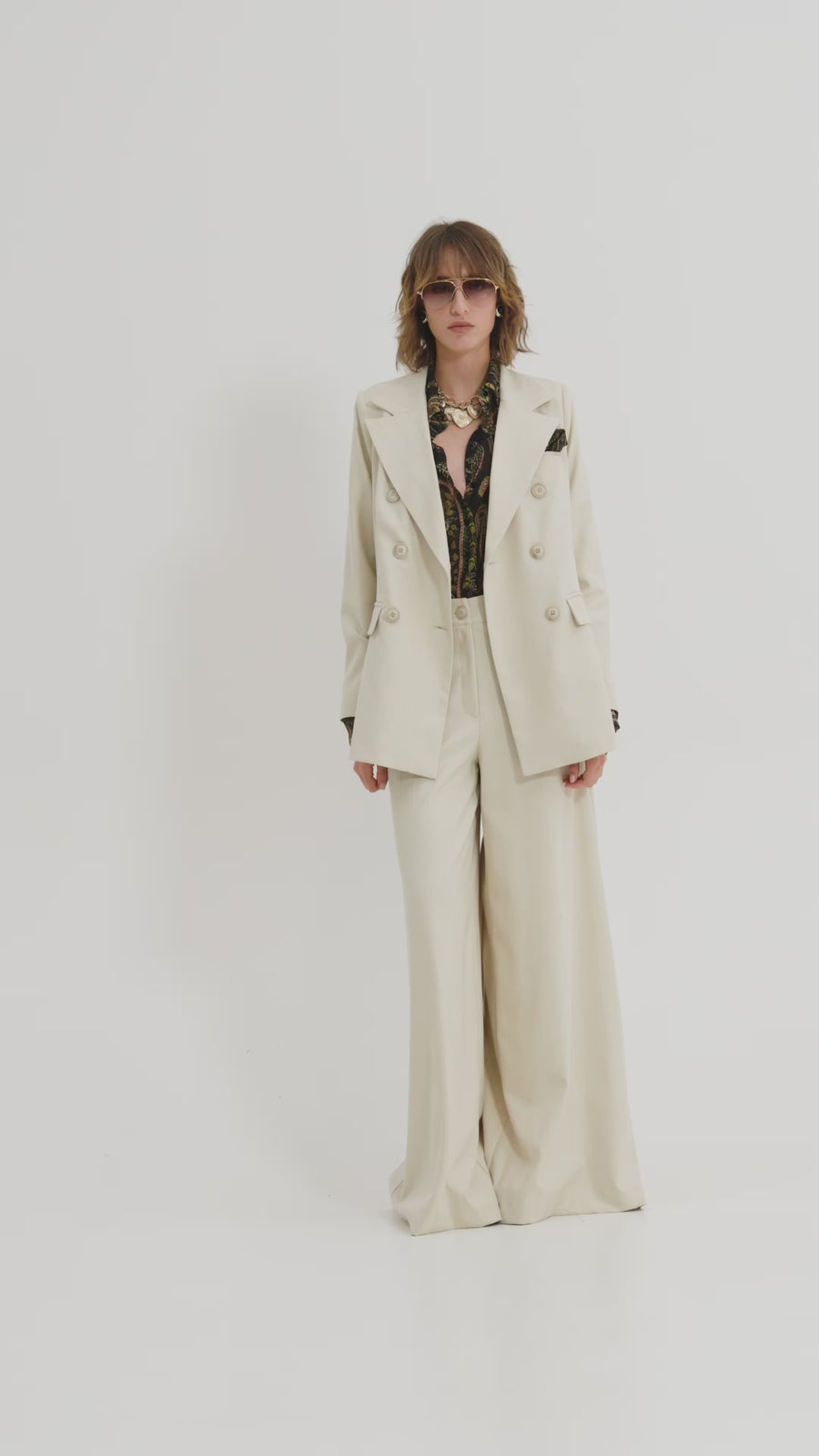 Samantha Pants (Cream)