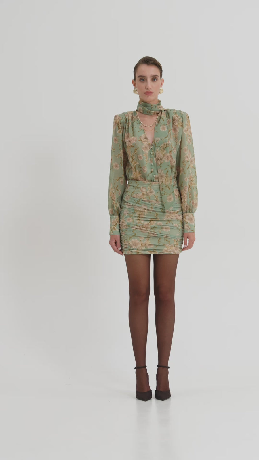 Aperol Skirt (Mint)