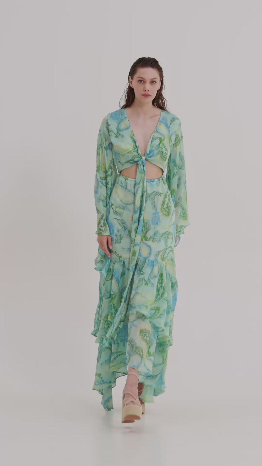 Alexia Dress (Mint)