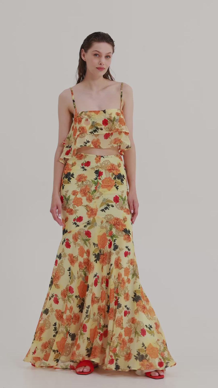 Ariel Skirt (Banana yellow)