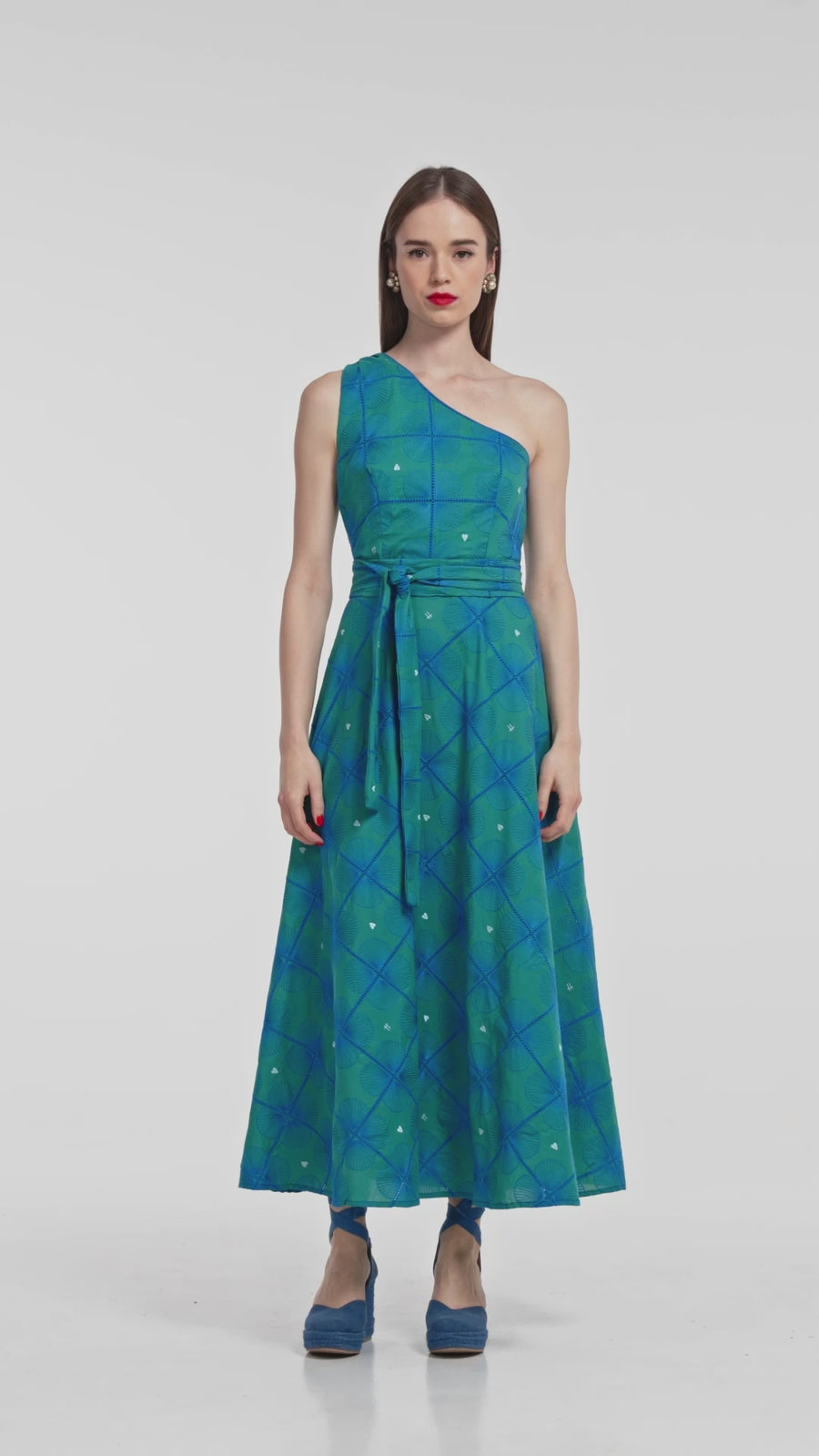 Calliroe Dress (Green)