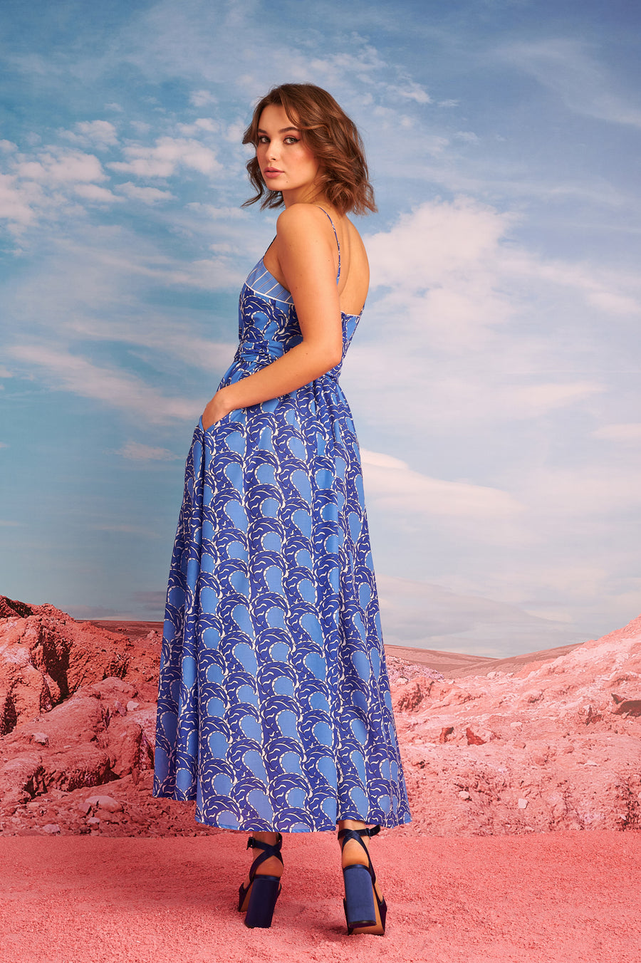 Maera Dress (blue)