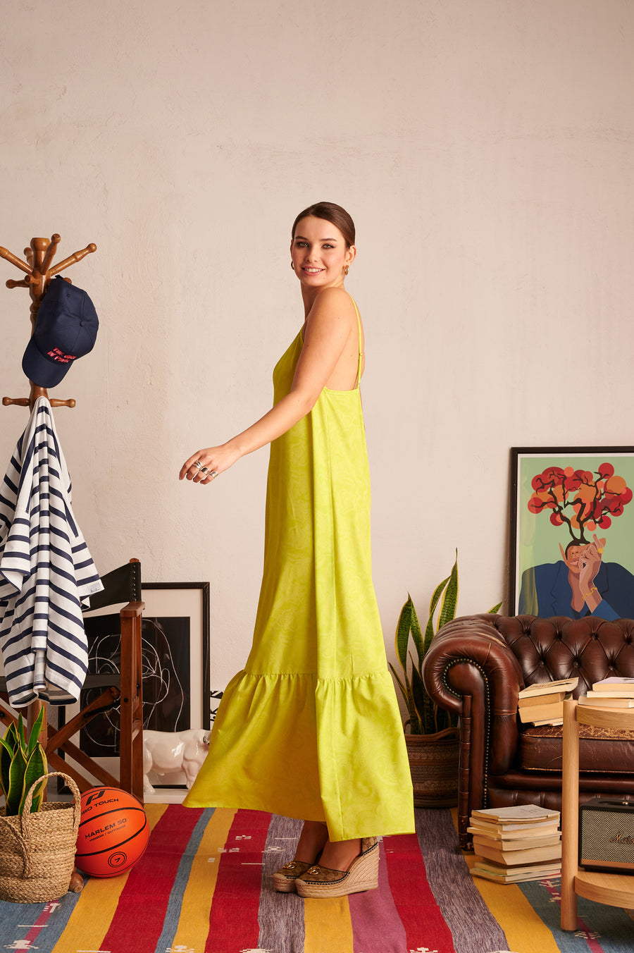 Kora Dress (lime)