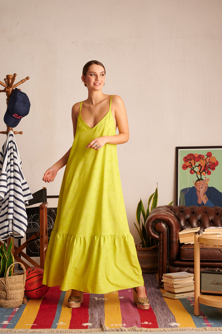 Kora Dress (lime)