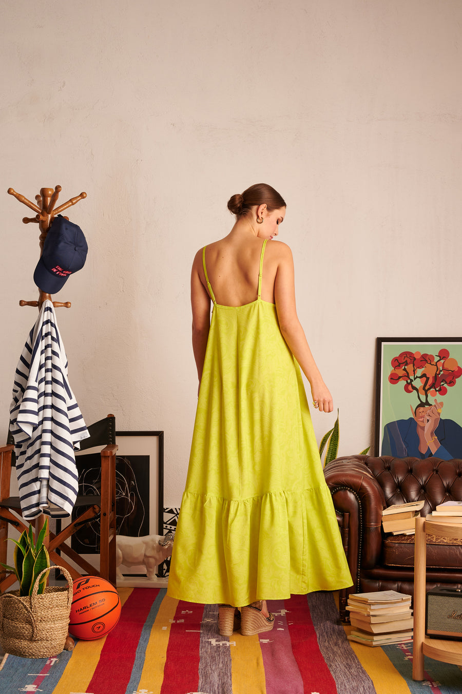 Kora Dress (lime)