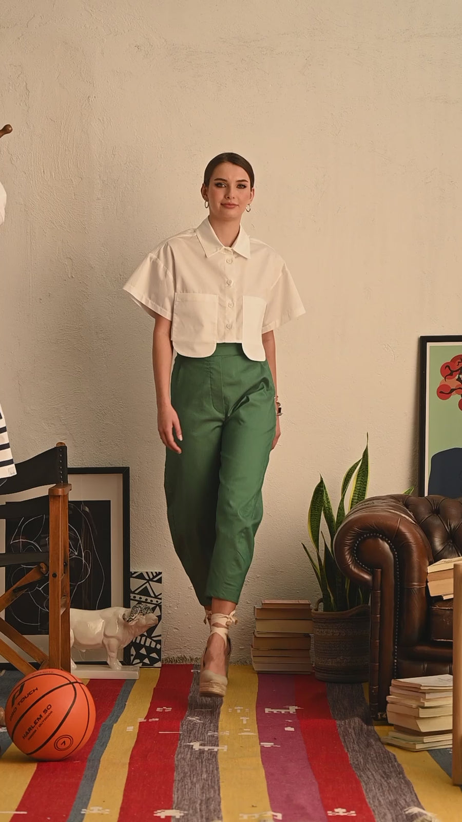 Xenia Pants (green)